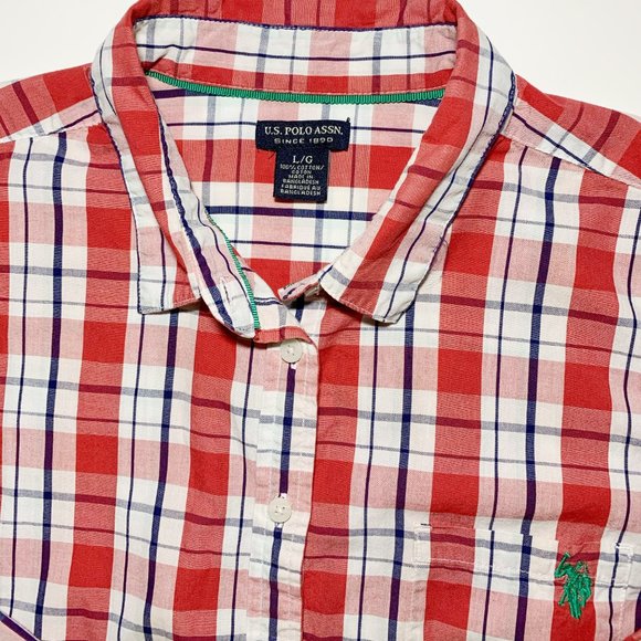 U.S. Polo Assn Women's Shirt Long Sleeves L Top - Picture 5 of 8
